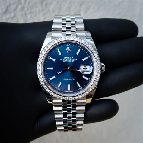 rolex oyster perpetual datejust 41mm jubilee diamond